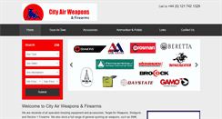 Desktop Screenshot of cityairweapons.com